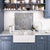 House Beautiful Pietra Grey Glass Kitchen Splashback 900mm x 750mm