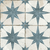 Sapphire Blue Star Patterned Tiles
