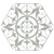 Parisian Pebble Grey Hexagon Tiles